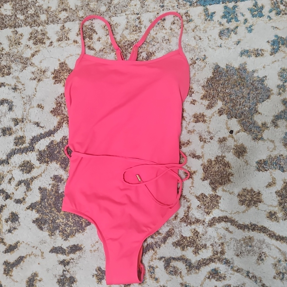 LOFT Tie Waist Swimsuit NWT